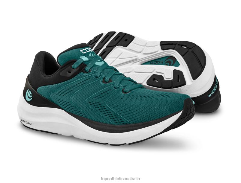 PHANTOM 2 Topo Athletic Women 8FZ0V22 Emerald/White Footwear