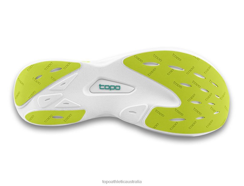 SPECTER Topo Athletic Women 8FZ0V1 Aqua/Lime Footwear