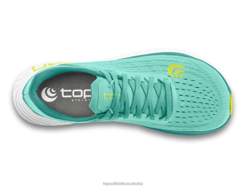 SPECTER Topo Athletic Women 8FZ0V1 Aqua/Lime Footwear