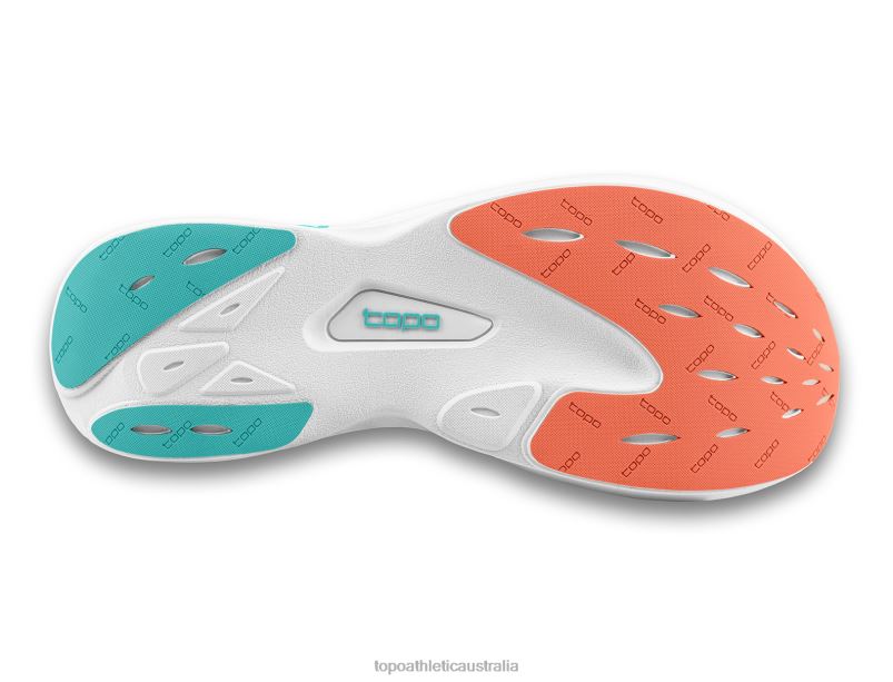 SPECTER Topo Athletic Women 8FZ0V2 Espresso/Peach Footwear