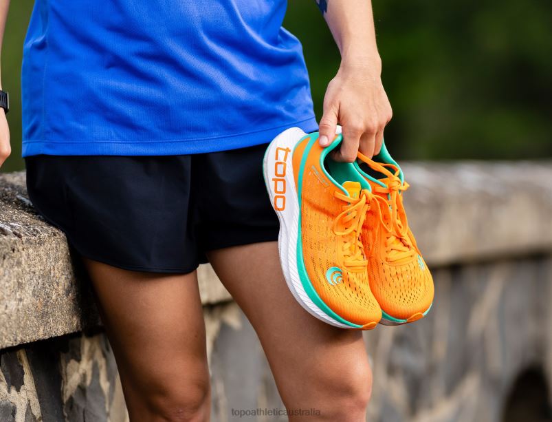 SPECTER Topo Athletic Women 8FZ0V3 Orange/Seafoam Footwear