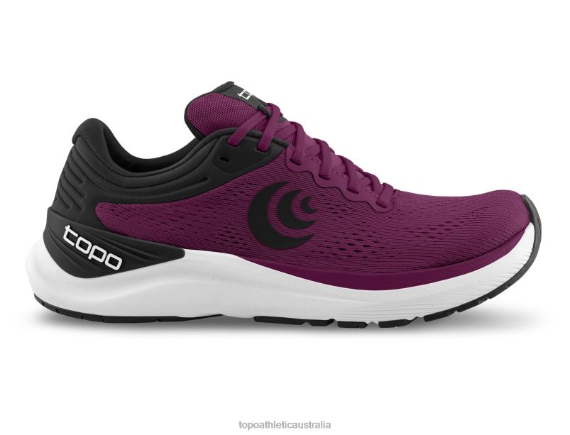 ULTRAFLY 4 Topo Athletic Women 8FZ0V12 Wine/Black Footwear