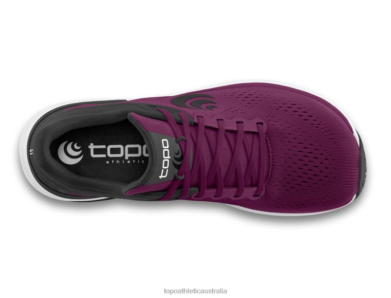 ULTRAFLY 4 Topo Athletic Women 8FZ0V12 Wine/Black Footwear