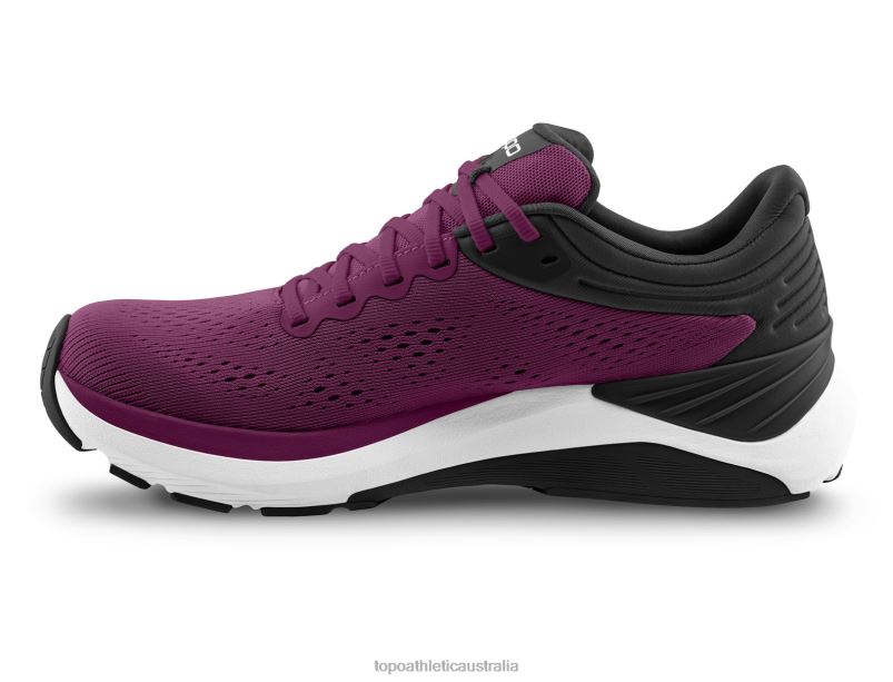 ULTRAFLY 4 Topo Athletic Women 8FZ0V12 Wine/Black Footwear