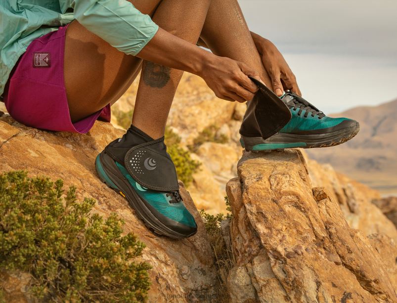 MTN RACER 2 Topo Athletic Women 8FZ0V34 Moss/Grey Footwear