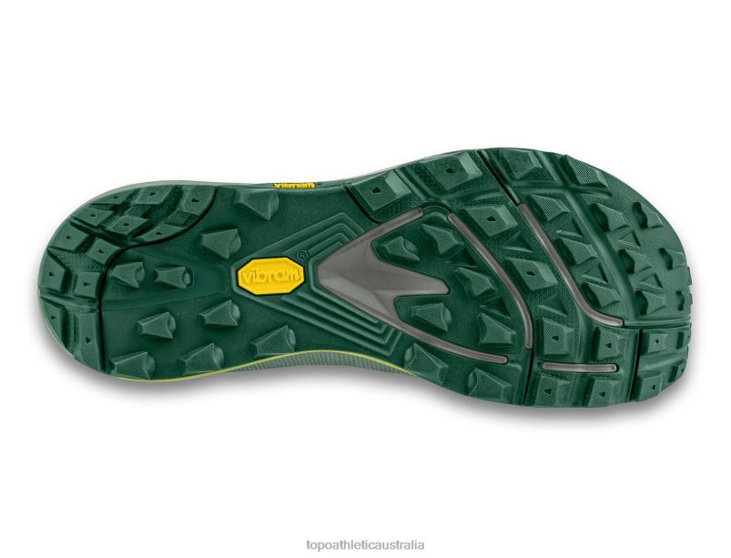 MTN RACER 2 Topo Athletic Women 8FZ0V34 Moss/Grey Footwear