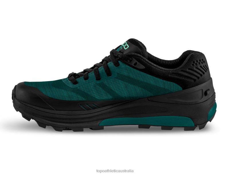 MTN RACER 2 Topo Athletic Women 8FZ0V34 Moss/Grey Footwear
