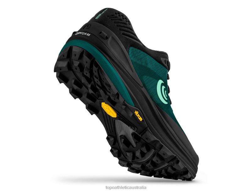MTN RACER 2 Topo Athletic Women 8FZ0V34 Moss/Grey Footwear