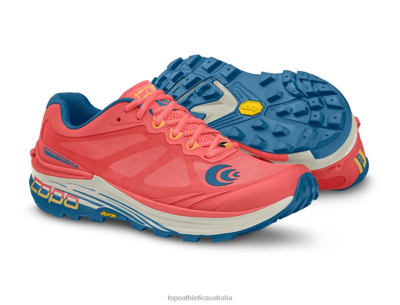 MTN RACER 2 Topo Athletic Women 8FZ0V35 Pink/Blue Footwear