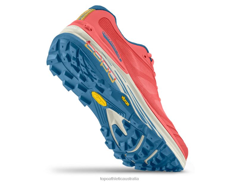MTN RACER 2 Topo Athletic Women 8FZ0V35 Pink/Blue Footwear