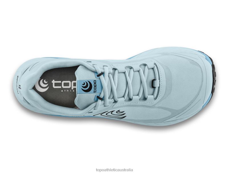 MTN RACER 3 Topo Athletic Women 8FZ0V30 Ice/Blue Footwear