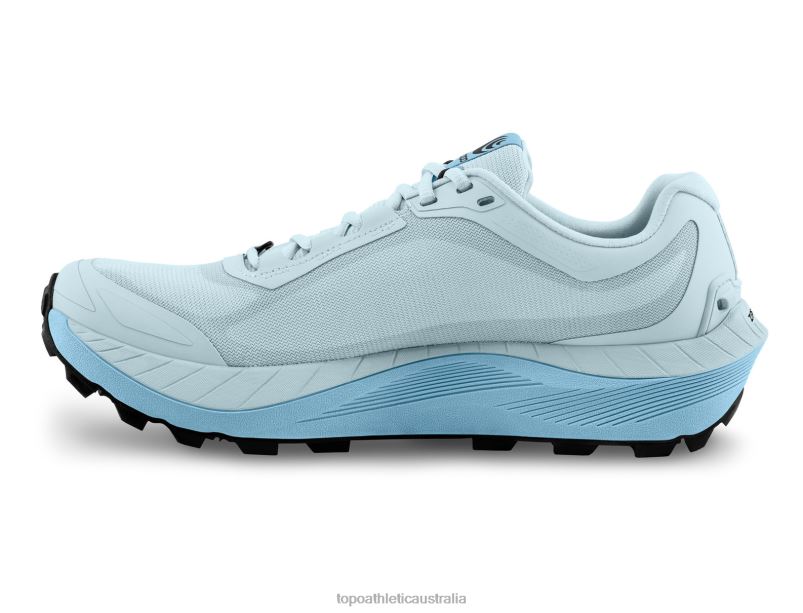 MTN RACER 3 Topo Athletic Women 8FZ0V30 Ice/Blue Footwear