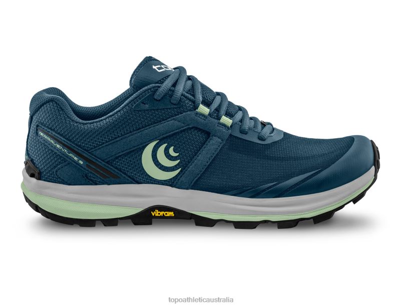 TERRAVENTURE 3 Topo Athletic Women 8FZ0V38 Denim/Mint Footwear