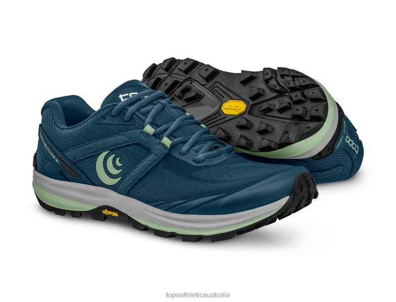 TERRAVENTURE 3 Topo Athletic Women 8FZ0V38 Denim/Mint Footwear
