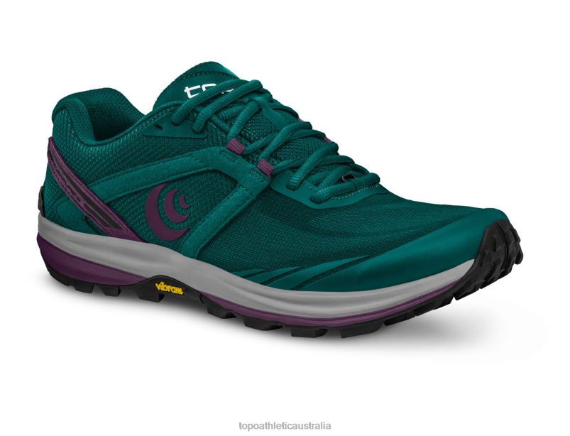 TERRAVENTURE 3 Topo Athletic Women 8FZ0V39 Teal/Purple Footwear