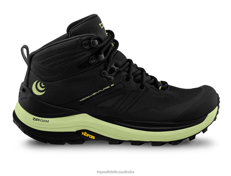 TRAILVENTURE 2 Topo Athletic Women 8FZ0V44 Black/Mint Footwear