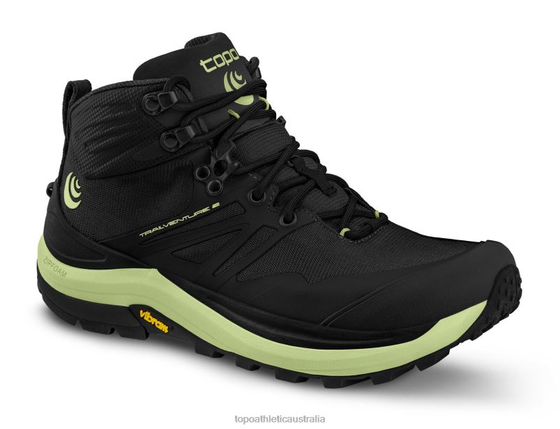 TRAILVENTURE 2 Topo Athletic Women 8FZ0V44 Black/Mint Footwear