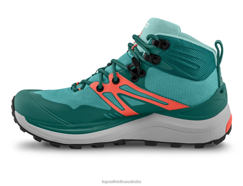 TRAILVENTURE 2 Topo Athletic Women 8FZ0V45 Teal/Coral Footwear