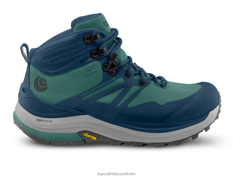 TRAILVENTURE 2 WP Topo Athletic Women 8FZ0V27 Ocean/Blue Footwear