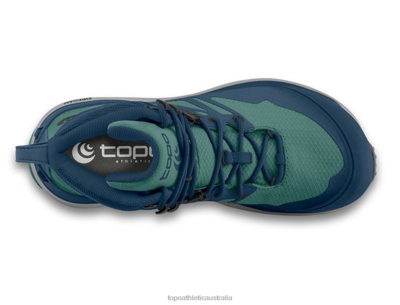 TRAILVENTURE 2 WP Topo Athletic Women 8FZ0V27 Ocean/Blue Footwear