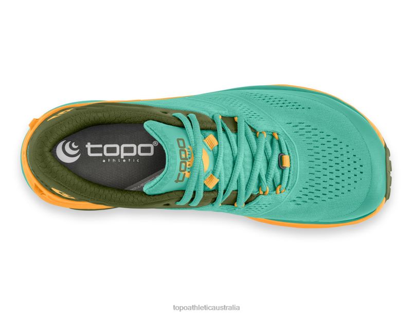 ULTRAVENTURE 2 Topo Athletic Women 8FZ0V47 Turquoise/Gold Footwear