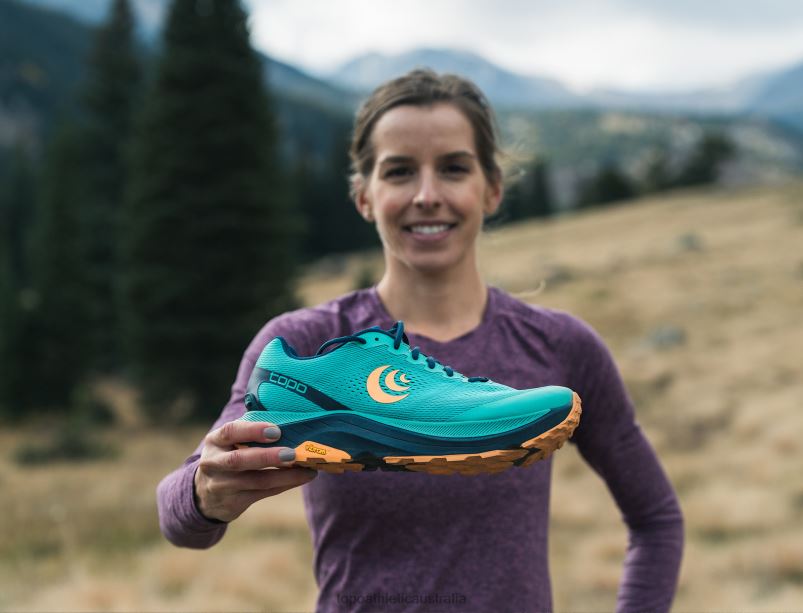 ULTRAVENTURE 3 Topo Athletic Women 8FZ0V33 Teal/Orange Footwear